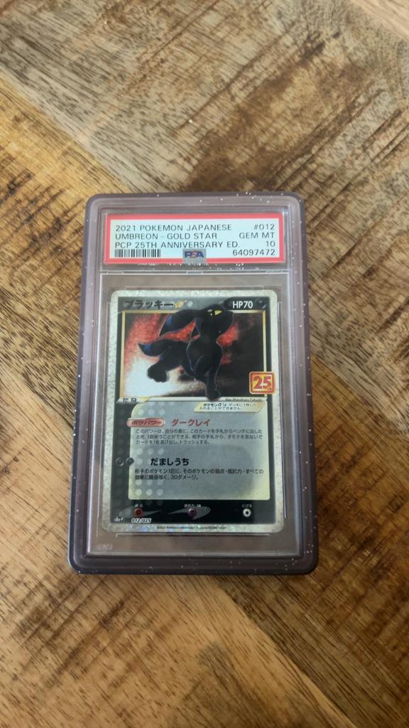Umbreon Gold Star 012/025 PSA 10, Ophalen of Verzenden, Zo goed als nieuw