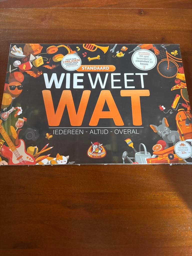 Wie weet wat spel, Drie of vier spelers, Ophalen of Verzenden, Nieuw