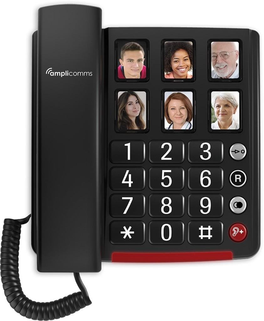 Amplicomms BT40 (Telefoon) *Nieuw*, 1 handset, Info@Amplicomms.nl, Amplicomms 1, Nieuw