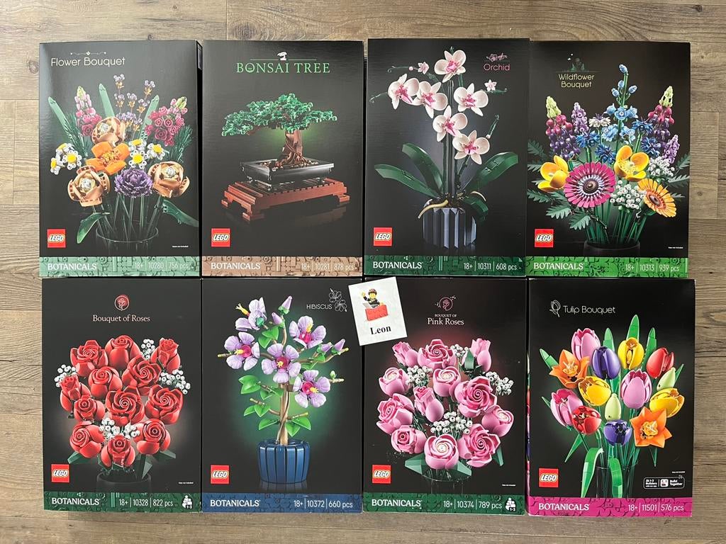 Botanicals 10280 10281 10311 10313 10328 10372 10374 11501, Ophalen of Verzenden