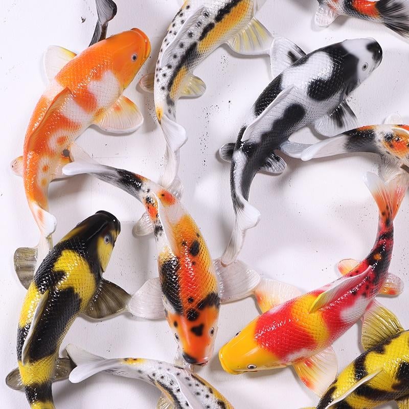 Koi Zen Wall Art – 160 cm – Koi Karper, Ophalen, Nieuw, Overige typen