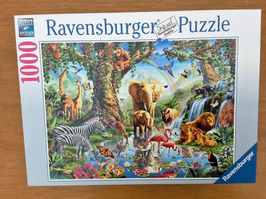 Ravensburger puzzels 1000 stukjes, Ophalen of Verzenden, 500 t/m 1500 stukjes, Zo goed als nieuw, Legpuzzel