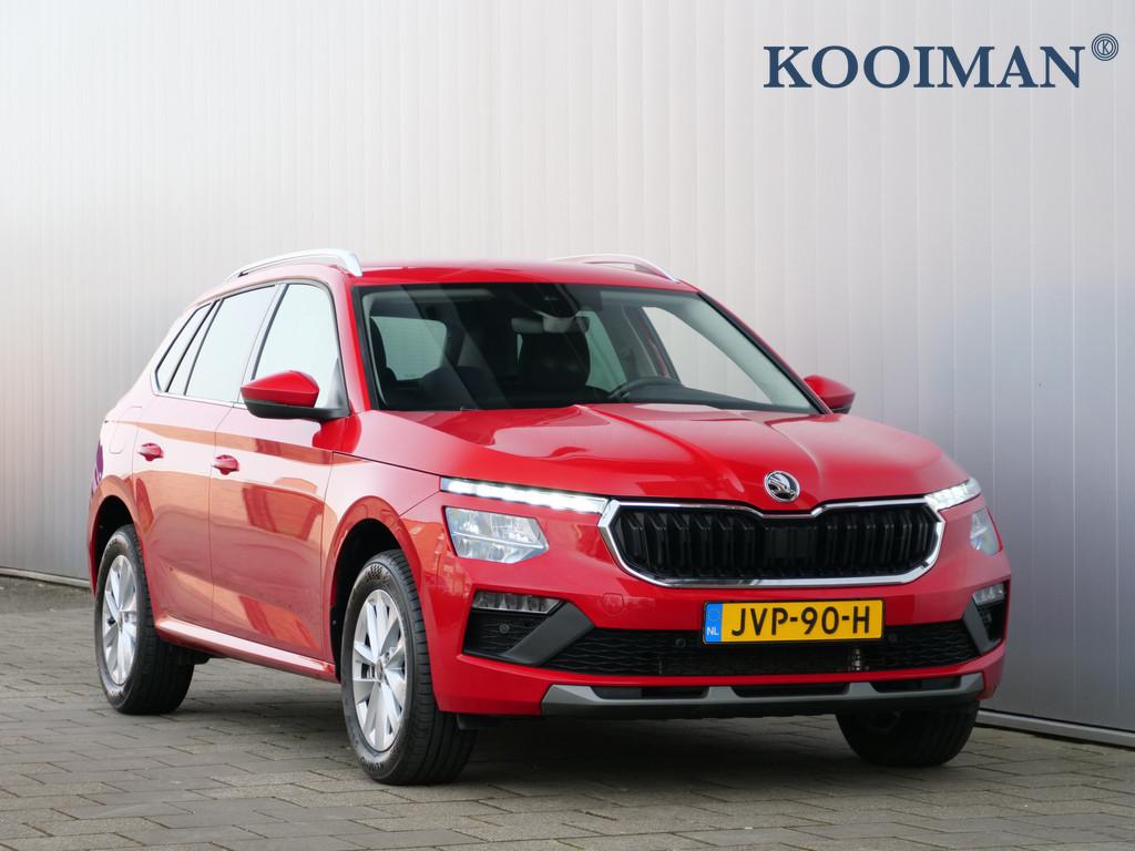 Skoda Kamiq 1.0 TSI Business Edition 116 Pk Automaat Camera, Auto's, Stof, 3 cilinders, Kamiq, SUV of Terreinwagen