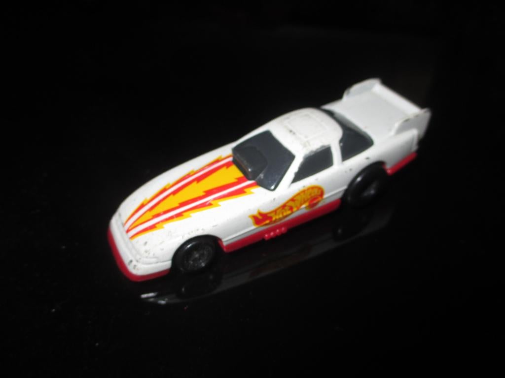 Funny Car Dragster McDonalds - Hotwheels 1993 wit, Ophalen of Verzenden, Gebruikt, Auto