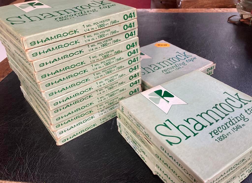 SHAMROCK geluidsbanden voor bandrecorder, Audio, Tv en Foto, Bandrecorders, Ophalen of Verzenden