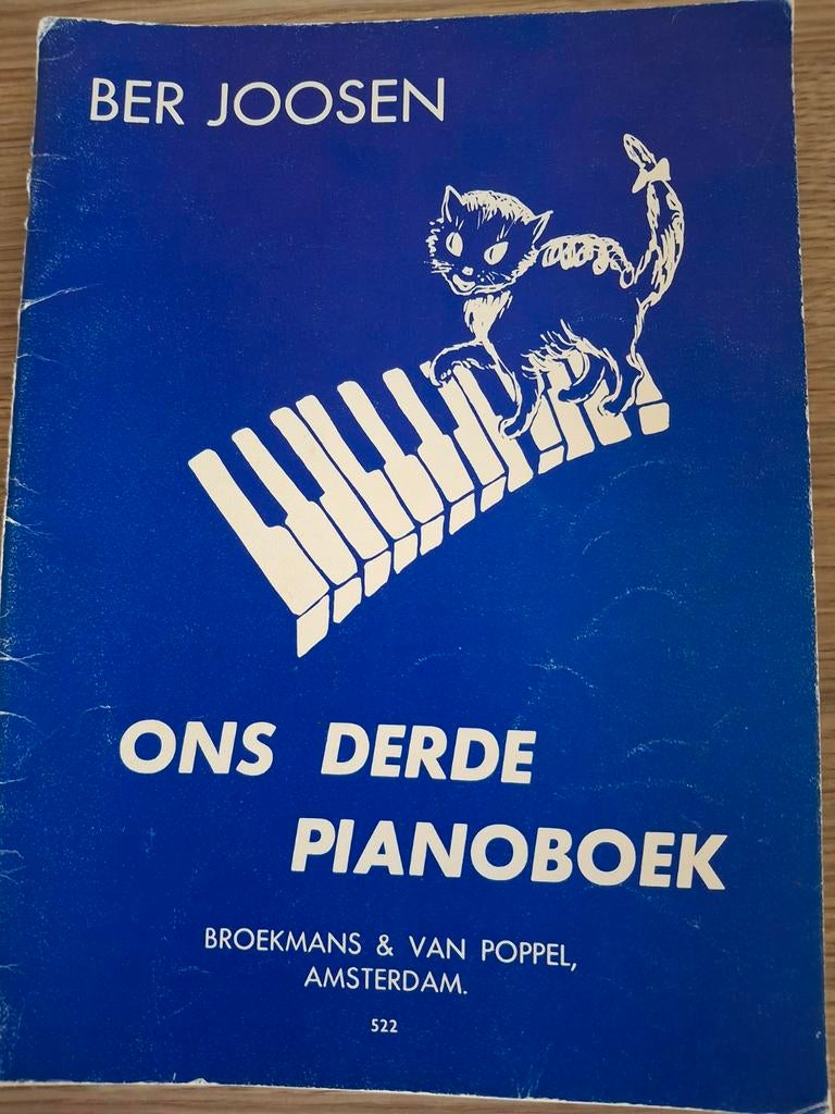 Ber Joosen derde pianoboek, Ophalen of Verzenden, Artiest