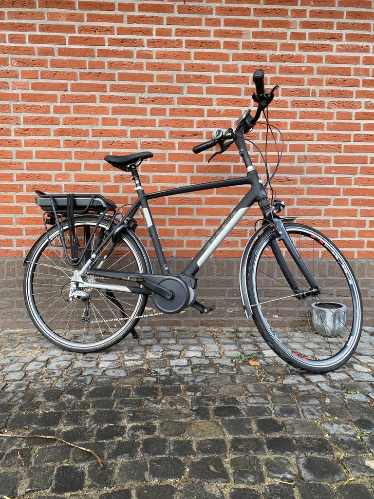 Gazelle ultimate T9 heren 57cm 35km/h, Ophalen, Gebruikt, Versnellingen, 57 tot 61 cm
