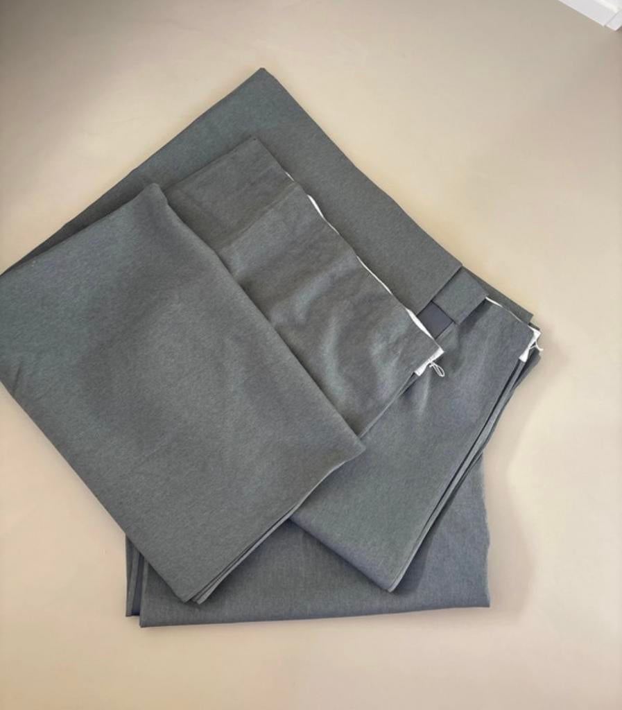 Kant-en-Klaar gordijnen Karwei, verduisterend, 3 x 140, Huis en Inrichting, 200 cm of meer, Ophalen of Verzenden, Zo goed als nieuw