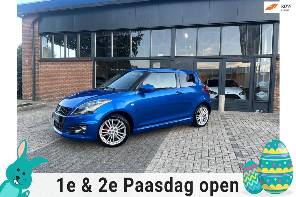 Suzuki Swift 1.6 Sport, Xenon, Blauw, Voorwielaandrijving, Gebruikt, Zwart, 4 cilinders