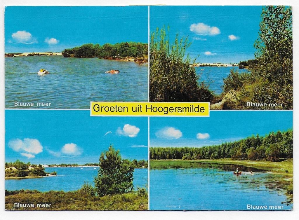 Hoogersmilde gelopen Ansichtkaart (B2806), Ophalen of Verzenden, 1980 tot heden, Gelopen