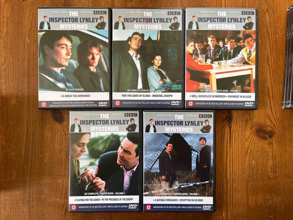 Inspector Lynley (5 dvds), Alle leeftijden, Ophalen of Verzenden, Gebruikt, Komedie
