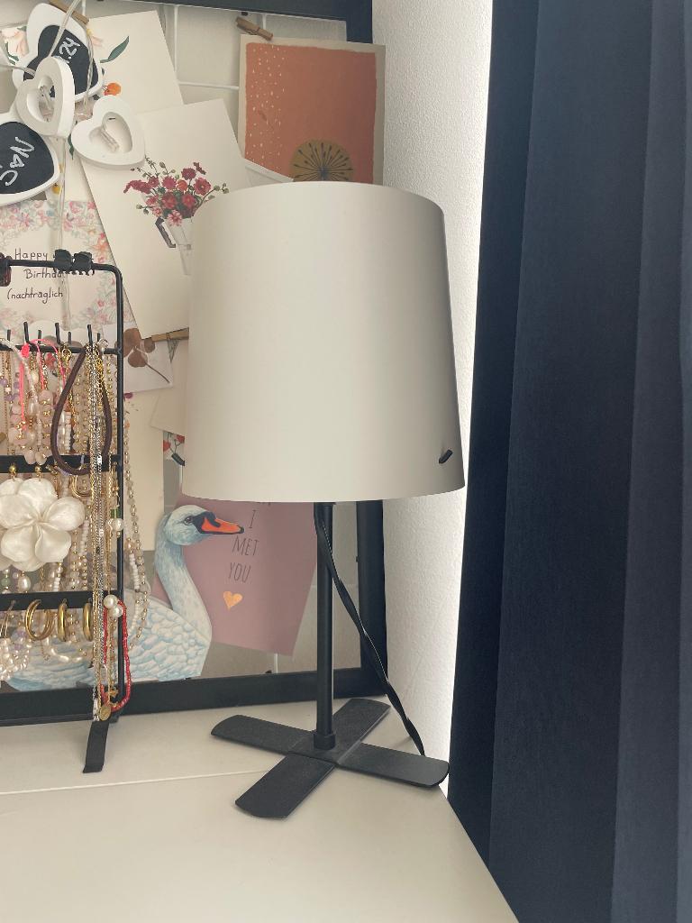 Nightstand lamp, Huis en Inrichting, Lampen | Vloerlampen, Ophalen, Zo goed als nieuw, Metaal, Minder dan 100 cm