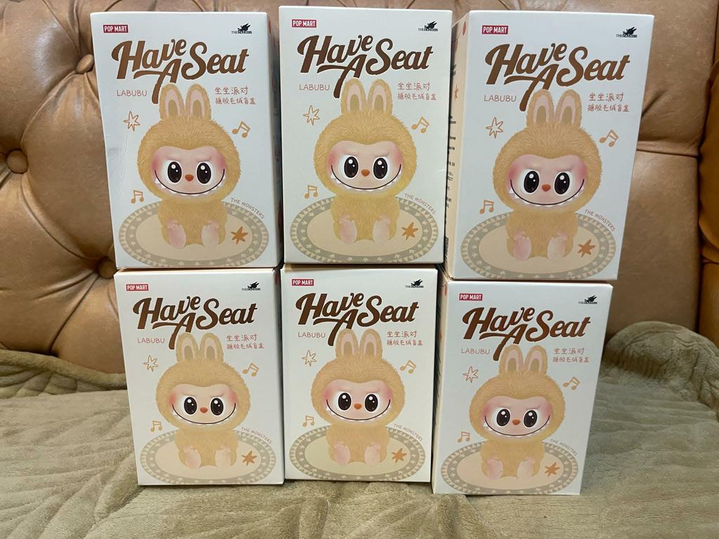 Labubu Popmart Origineel - Have a Seat & Bio Into Energy, Ophalen of Verzenden, Nieuw