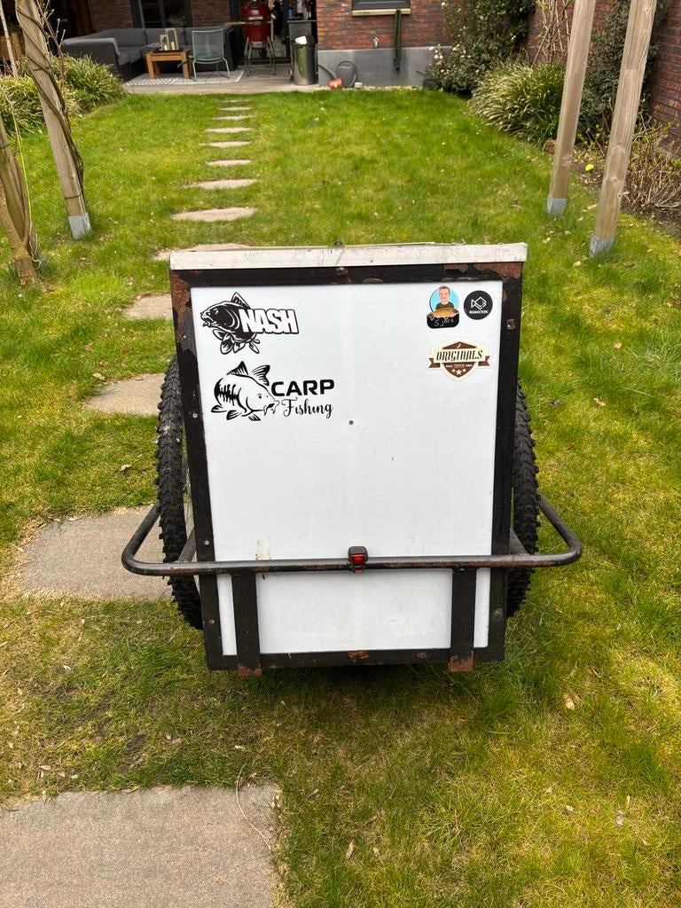 Viskar/Fietskar, Ophalen of Verzenden, Gebruikt, Bagagekar, 20 tot 40 kg