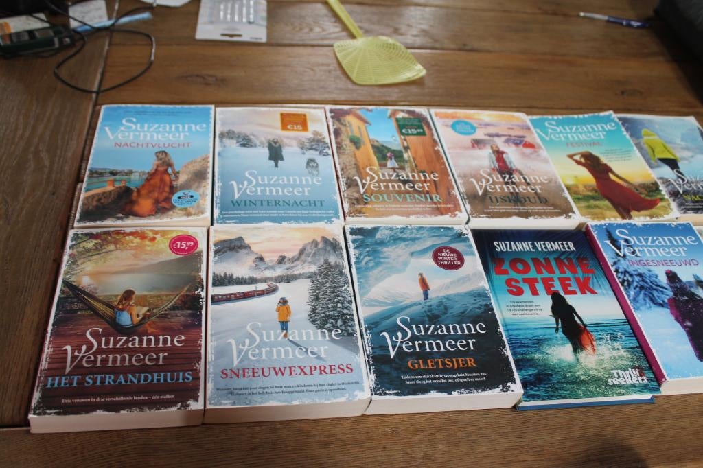 boeken Suzanne Vermeer, Ophalen, Zo goed als nieuw, Suzanne Vermeer, Nederland