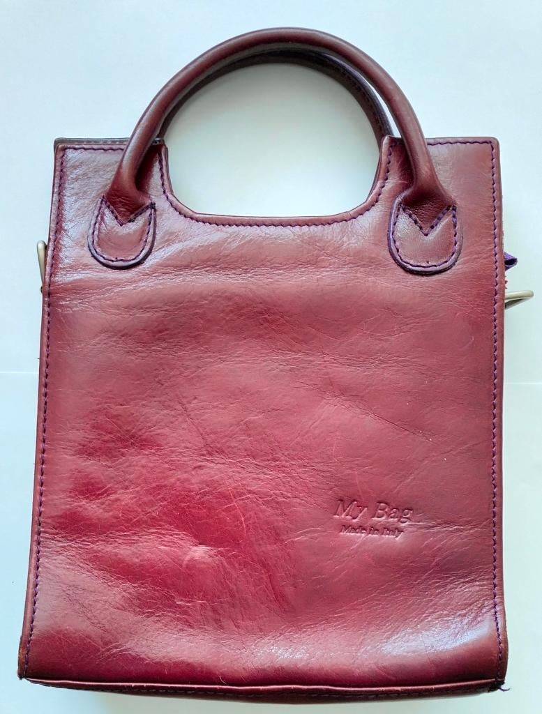 My Bag made in Italy, Overige merken, Gebruikt, Bruin, Verzenden