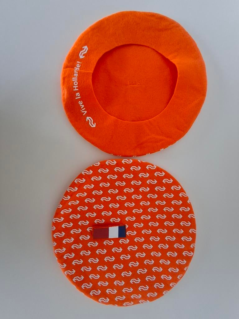 Oranje Hollandse Baret - Vive la Hollande! (2 stuks), Hoed, Nieuw, Onbekend, One size fits all