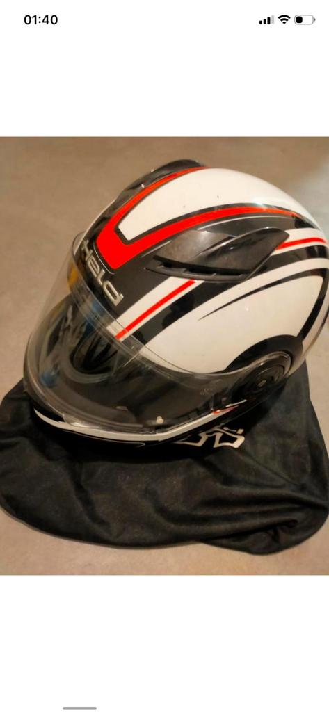 Motor helm. Maat L, Motoren, Kleding | Motorhelmen, Ophalen, Tweedehands, Integraalhelm, Overige merken