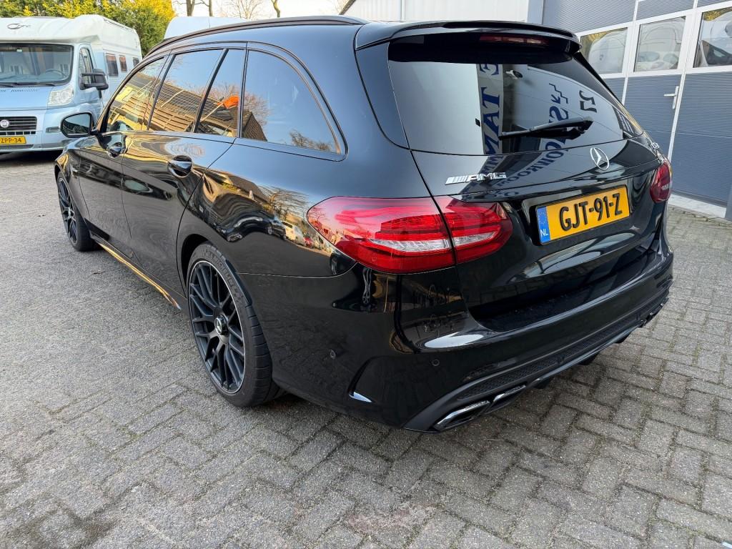 Mercedes-benz C-KLASSE AMG 63 S V8 Bi-Turbo 510 pk. Pano, He, Gebruikt, Zwart, C-Klasse, 3982 cc