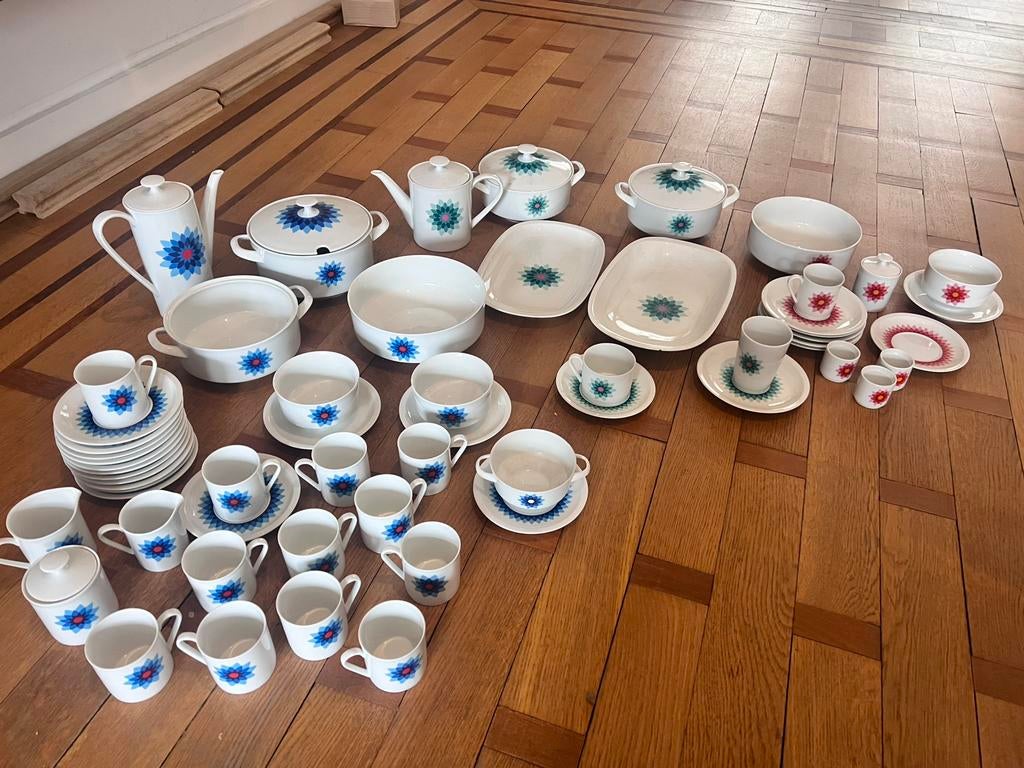 Schattig vintage servies van Arzberg, Antiek en Kunst, Antiek | Servies compleet, Ophalen