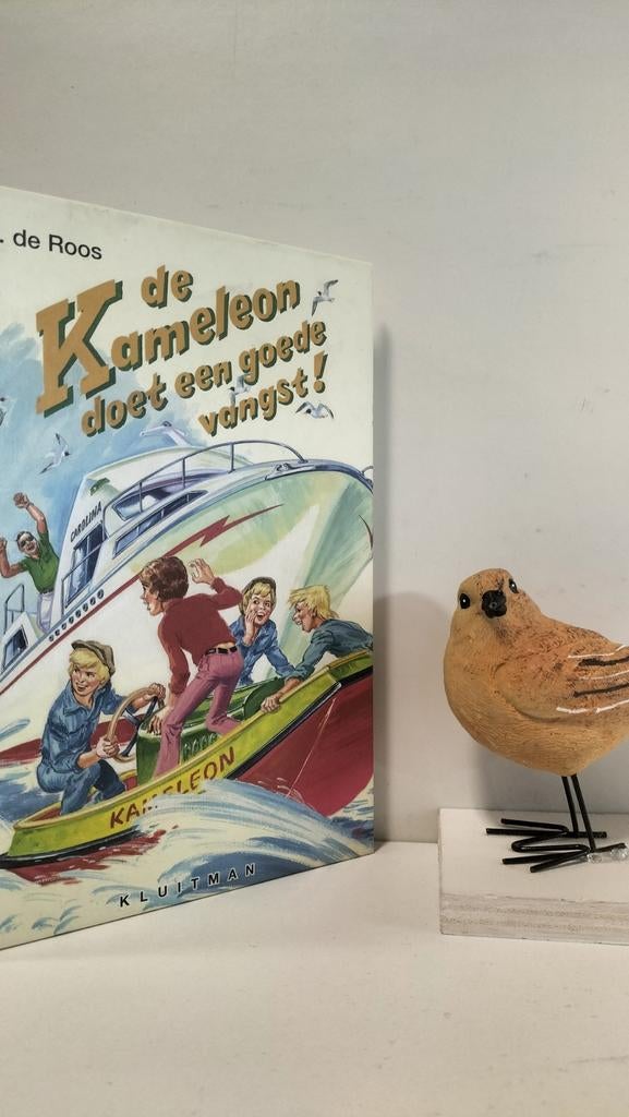 Roos, H. de; De Kameleon doet een goede vangst, Boeken, Kinderboeken | Jeugd | 10 tot 12 jaar, Gelezen, Ophalen of Verzenden