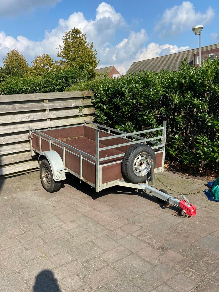 Aanhanger huren, Ophalen of Verzenden, Gebruikt