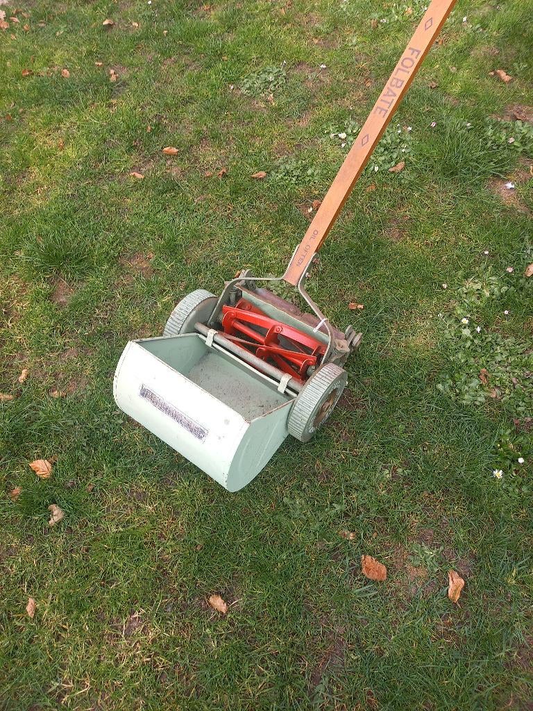 Vintage folbate gras maaier, Ophalen, Gebruikt, Handgrasmaaier, Onbekend