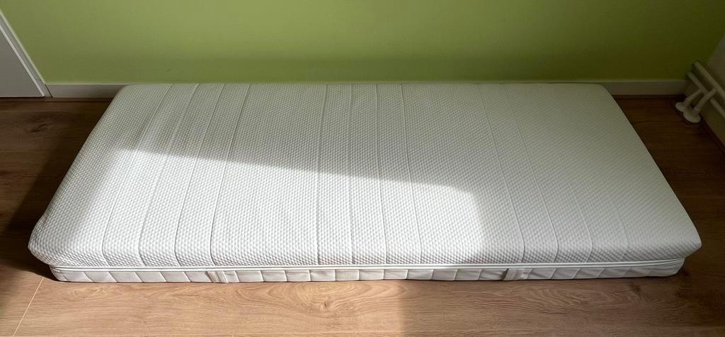 Foam matras 80x200 cm Ikea Akrehamn, bed rust slaap nacht, Ophalen, Eenpersoons, Zo goed als nieuw, 80 cm