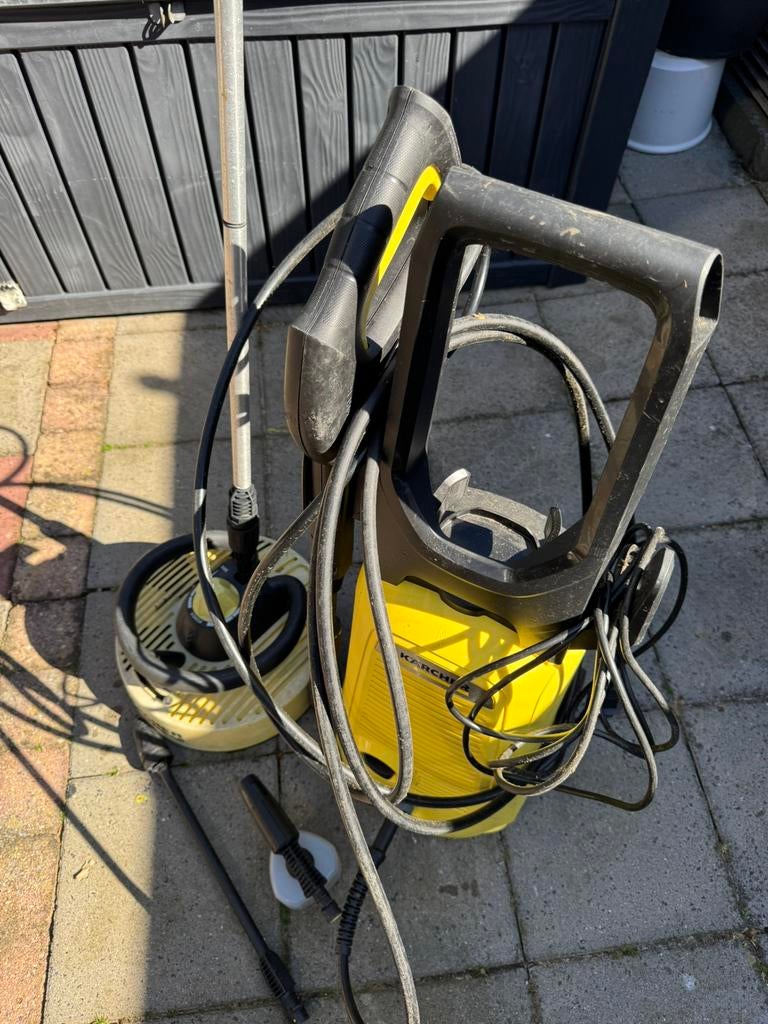 Karcher hogedrukreiniger khd4, Ophalen of Verzenden, Zo goed als nieuw, Elektrisch
