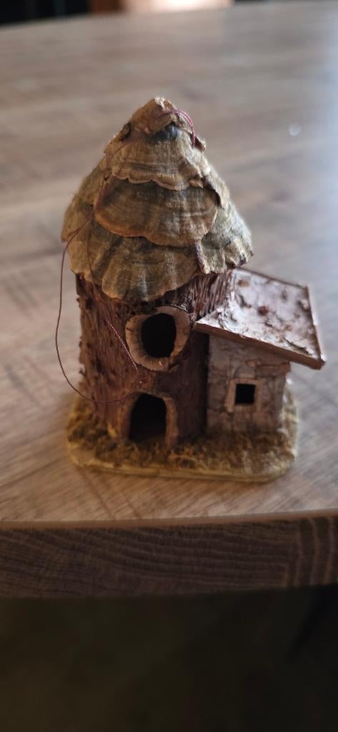 decoratief miniatuur vogelhuisje, Ophalen of Verzenden, Zo goed als nieuw