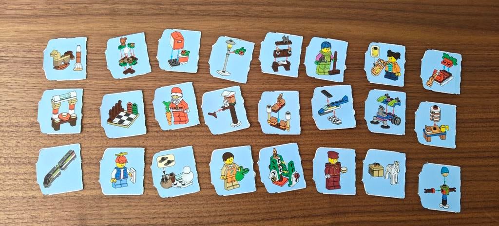 Lego adventskalender onderdelen, Kinderen en Baby's, Speelgoed | Duplo en Lego, Ophalen of Verzenden, Zo goed als nieuw, Complete set