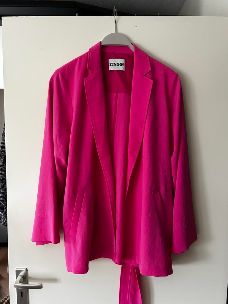 Zenggi blazer jasje, Kleding | Dames, Ophalen of Verzenden, Zo goed als nieuw, Maat 38/40 (M), Roze