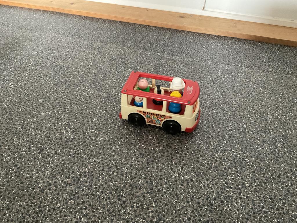 FischerPrice Mini-Bus met passagiers, Ophalen of Verzenden, Gebruikt, Jongen of Meisje