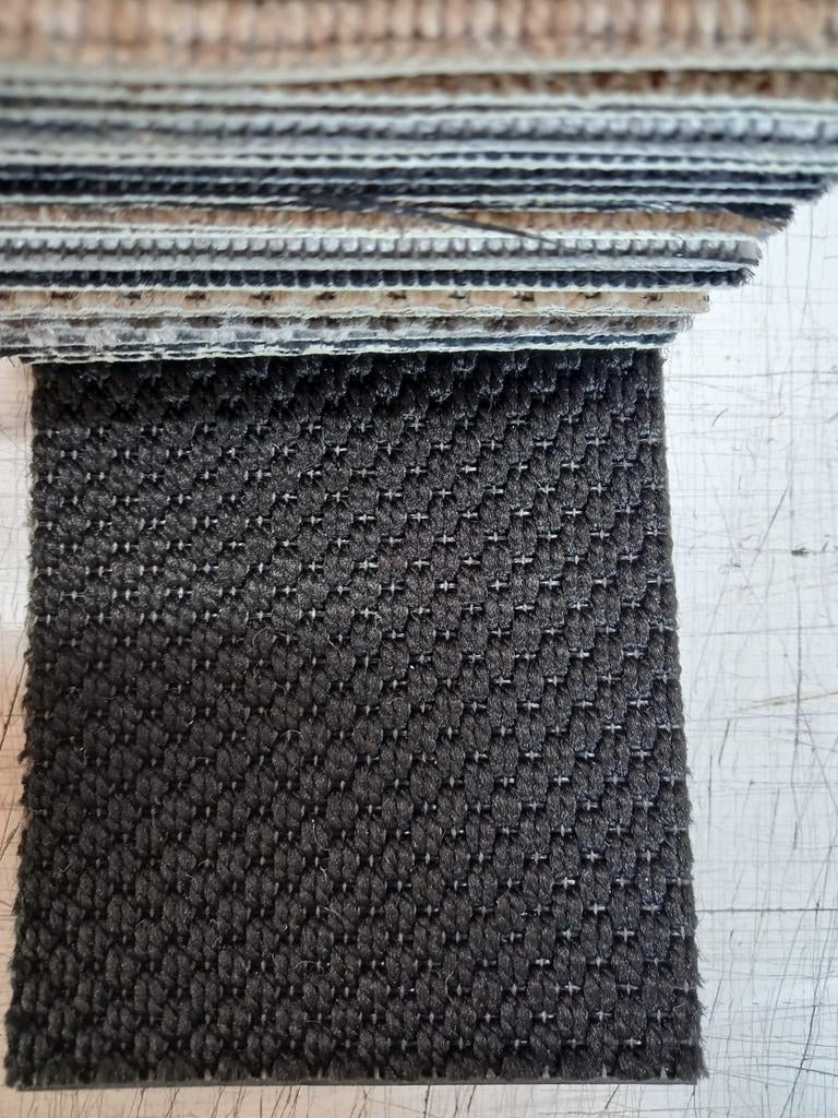 Zwart tapijt op rol, Ophalen, Minder dan 10 m², Zwart, Tapijt