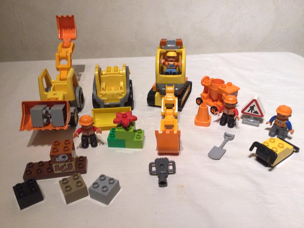 Duplo auto’s, Ophalen, Zo goed als nieuw, Duplo