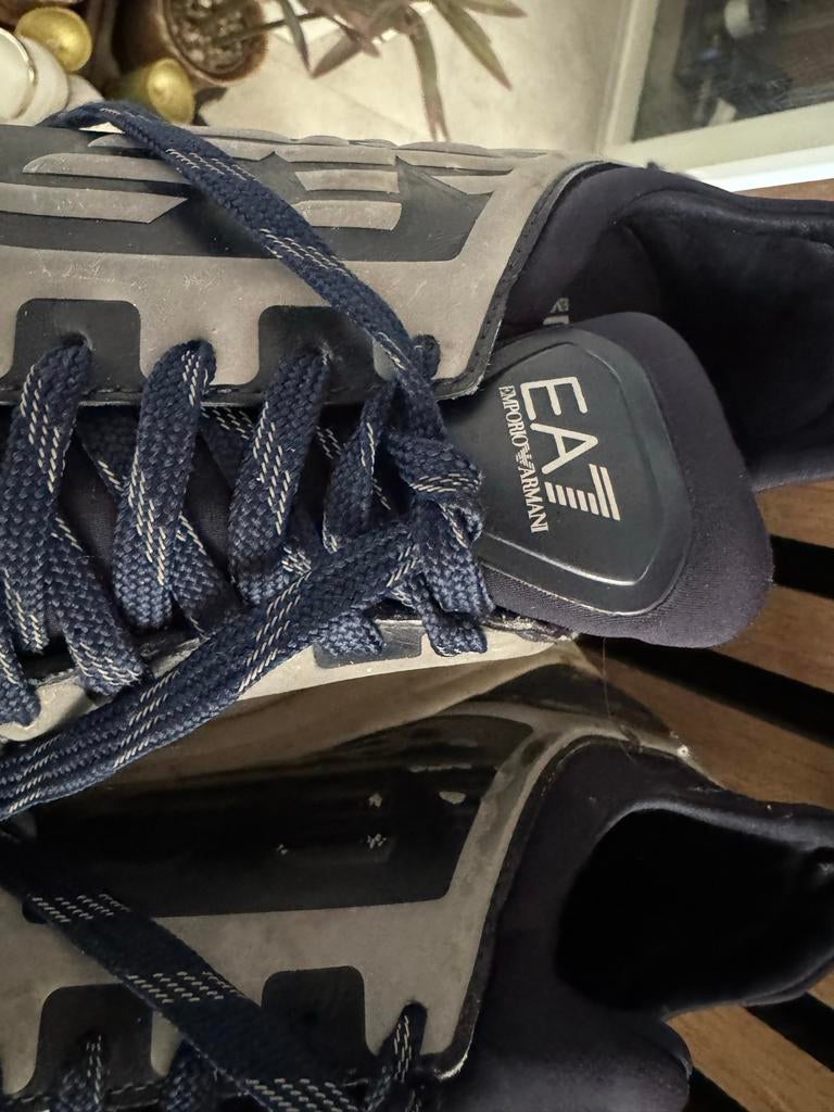 Emporio armani sneakers, Ophalen of Verzenden, Zo goed als nieuw, Zwart