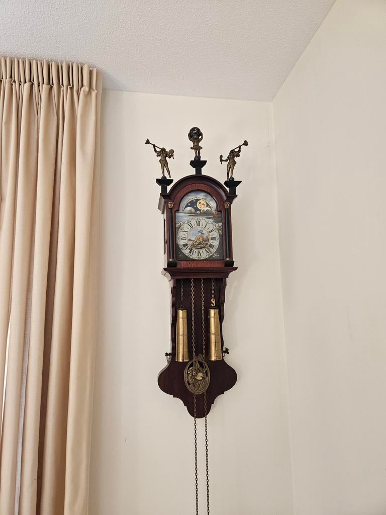 Vintage klok, compleet, Ophalen