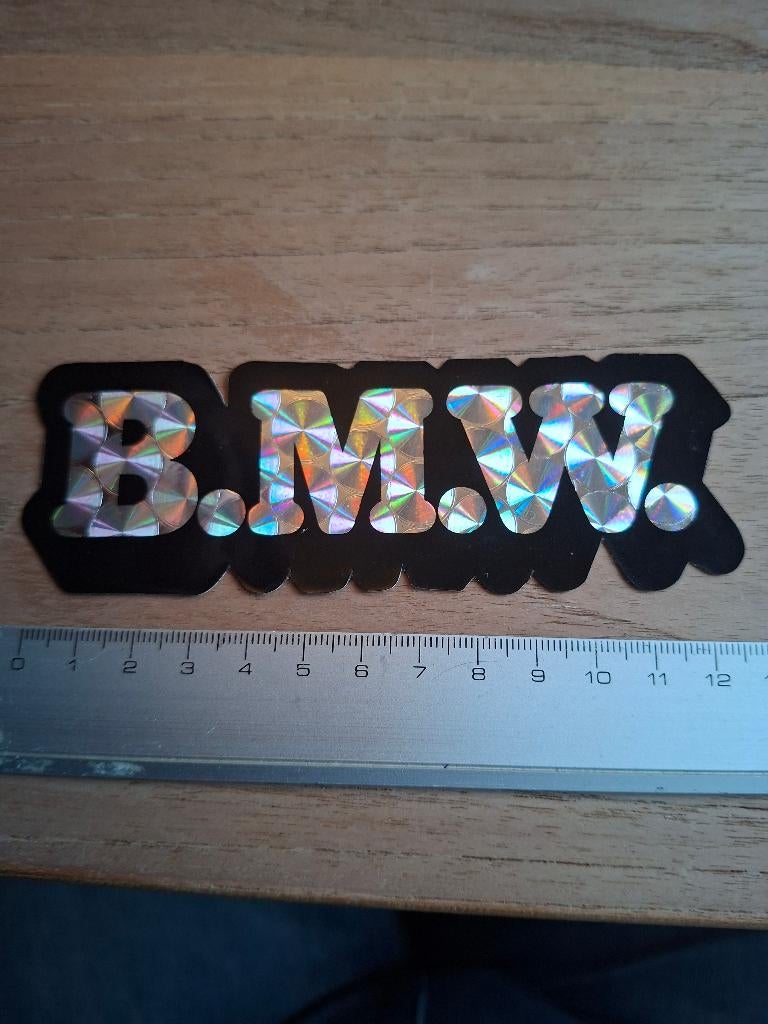 Sticker BMW, Ophalen of Verzenden, Zo goed als nieuw, Auto of Motor