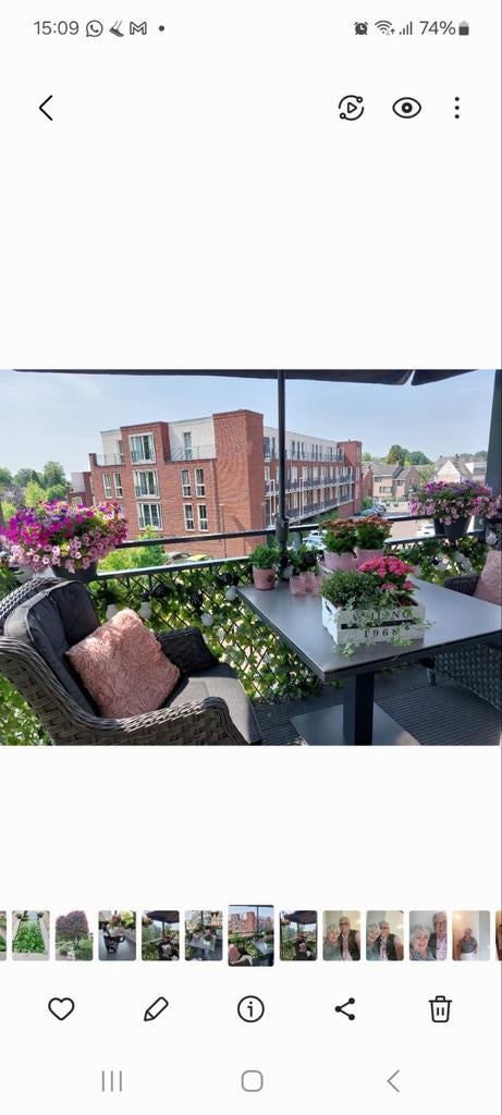 Prachtig tuinset, Ophalen of Verzenden, Zo goed als nieuw, 4 zitplaatsen