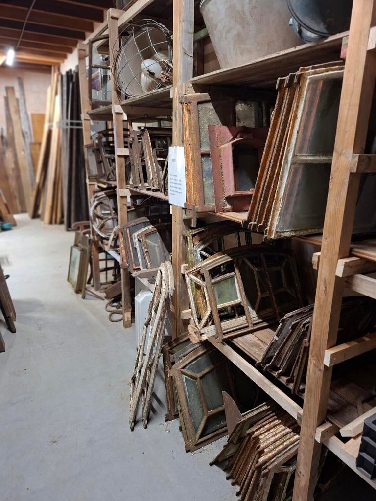 Diverse stalen ramen en stalramen - Authentiek en robuust, Ophalen, Gebruikt