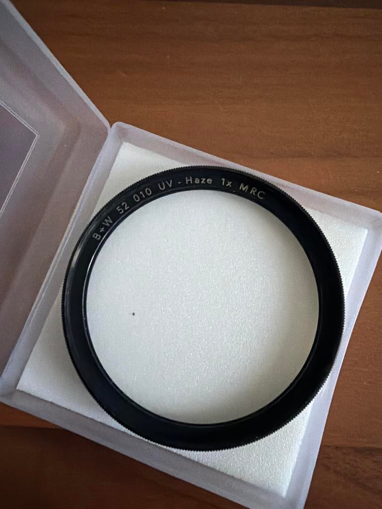 B+W UV Haze Filter MRC 52mm 010, B&W, UV-filter, Ophalen of Verzenden, Zo goed als nieuw