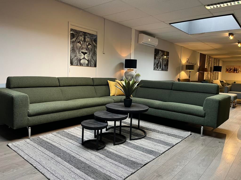 Leolux Horatio ploegstof Monza, Huis en Inrichting, Banken | Bankstellen, Leolux artifort design on stock rolf benz montis, Overige maten