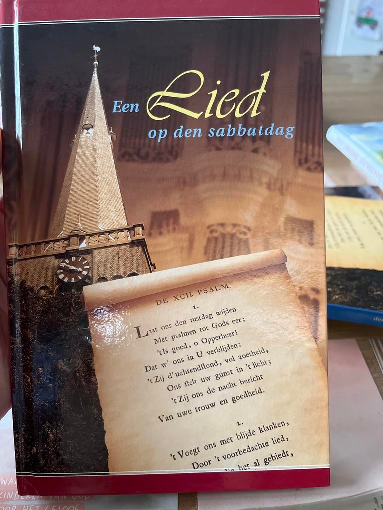 Een Lied op den Sabbatdag - Religieus Boek, Boeken, Ophalen of Verzenden, Zo goed als nieuw, Christendom | Protestants