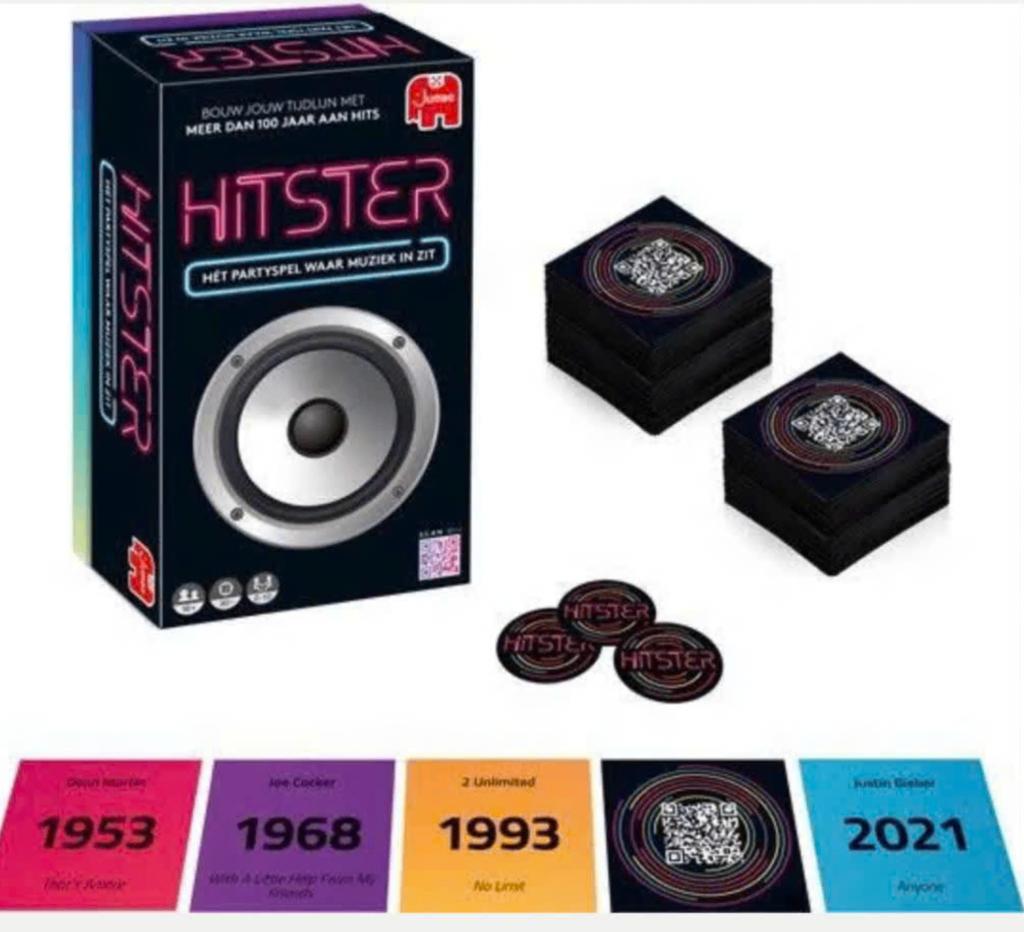 Hitster Original - Nederlandstalig Partyspel - Actiespel, Verzenden, Nieuw