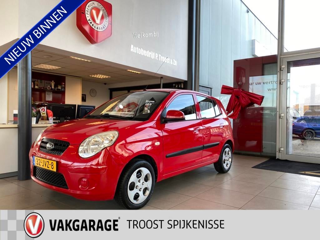 Kia Picanto 1.0 X-pect,Stuurbekrachting,Half Leder,Radio cd, Stof, 4 cilinders, 400 kg, Origineel Nederlands