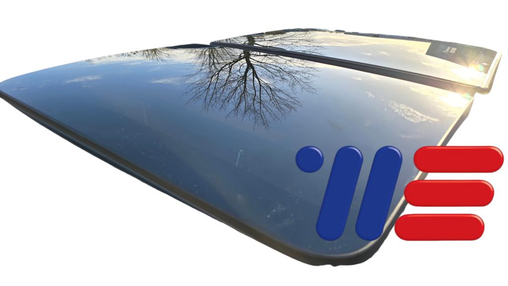 Panoramadak glas Volkswagen Touran IV ('15-'23) 5TA877055, Ophalen, Gebruikt, Volkswagen, Volkswagen