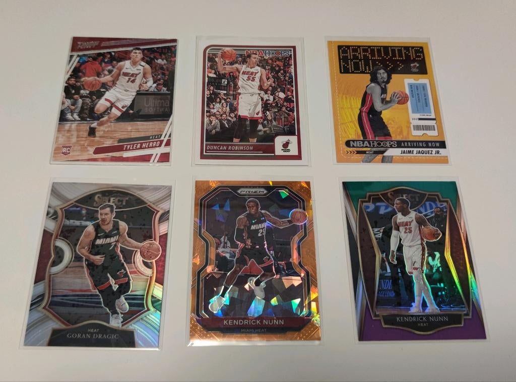 NBA basketbal kaarten Miami Heat, Ophalen of Verzenden, Buitenlandse clubs