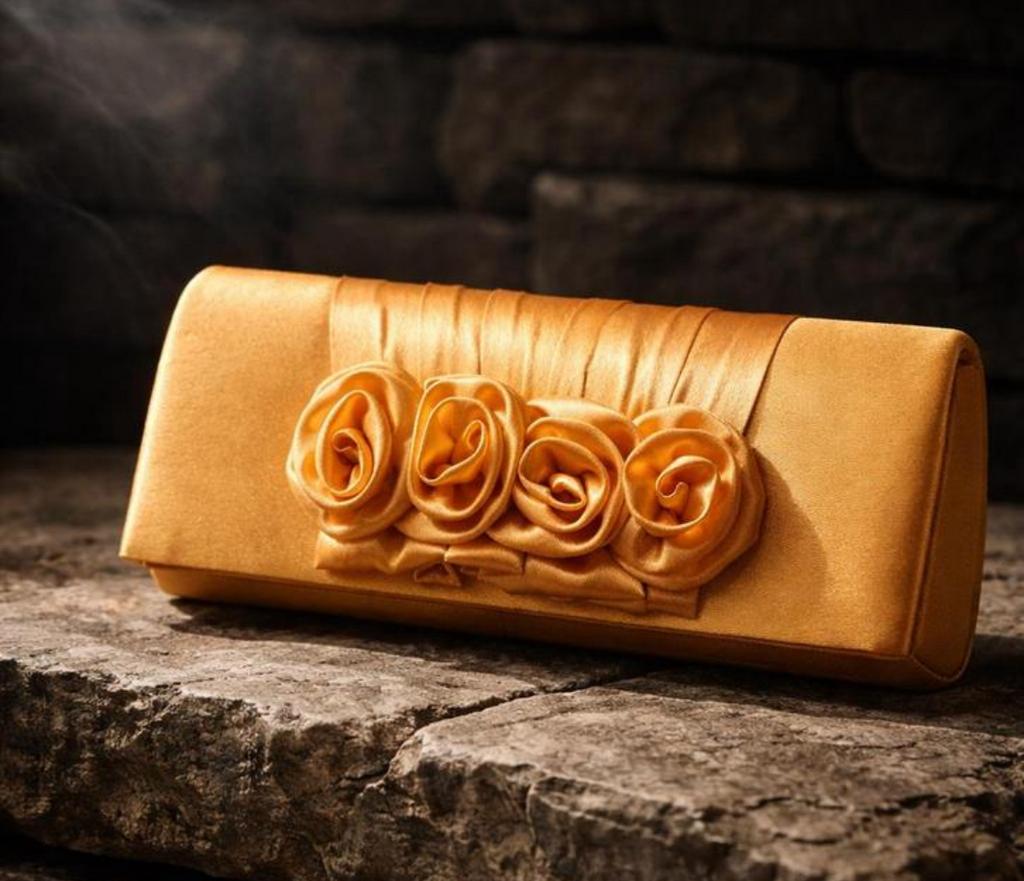 Galatasje clutch met roosjes, Ophalen of Verzenden, Zo goed als nieuw, Roze, Avondtasje