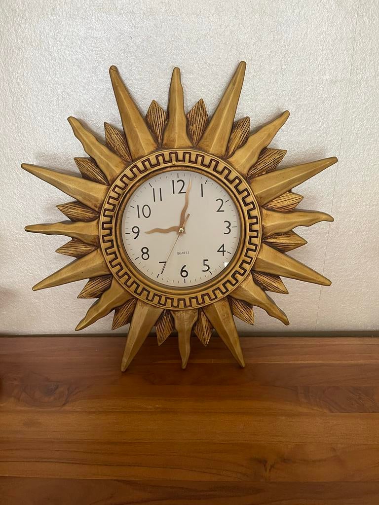 Leuke klok, Huis en Inrichting, Ophalen, Gebruikt, Analoog, Wandklok