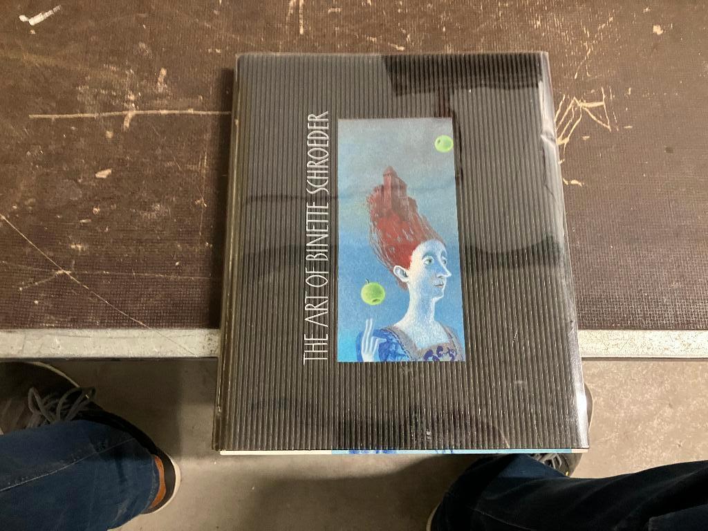 Binette Schroeder surrealisme kinderboek illustraties, Ophalen of Verzenden, Zo goed als nieuw, Grafische vormgeving